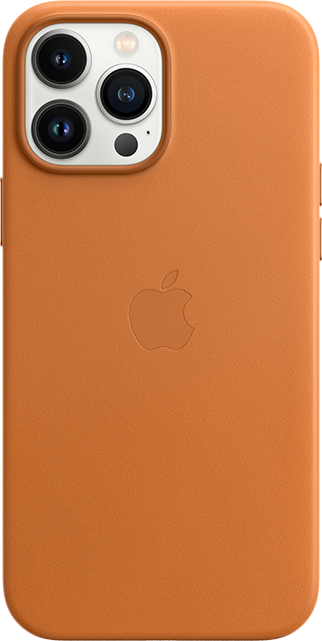 Apple Leather Case with MagSafe - iPhone 13 Pro Max - Golden Brown